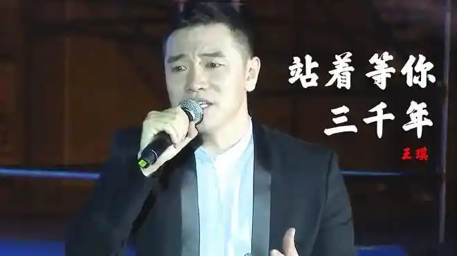 春晚含泪演唱的王琪,这首《站着等你三千年》又火了,感动落泪
