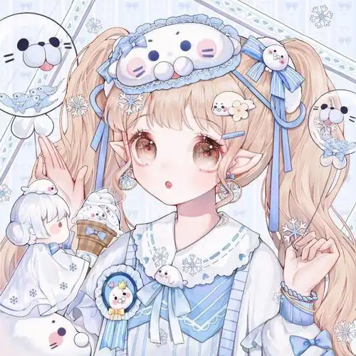 洛丽塔/华丽/可爱/女仆/嫦娥  #少女心##头像##cosplay##动漫头像