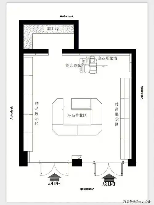 眼镜店设计平面图:创造一个专业,舒适且富有吸引力的购物环境_顾客