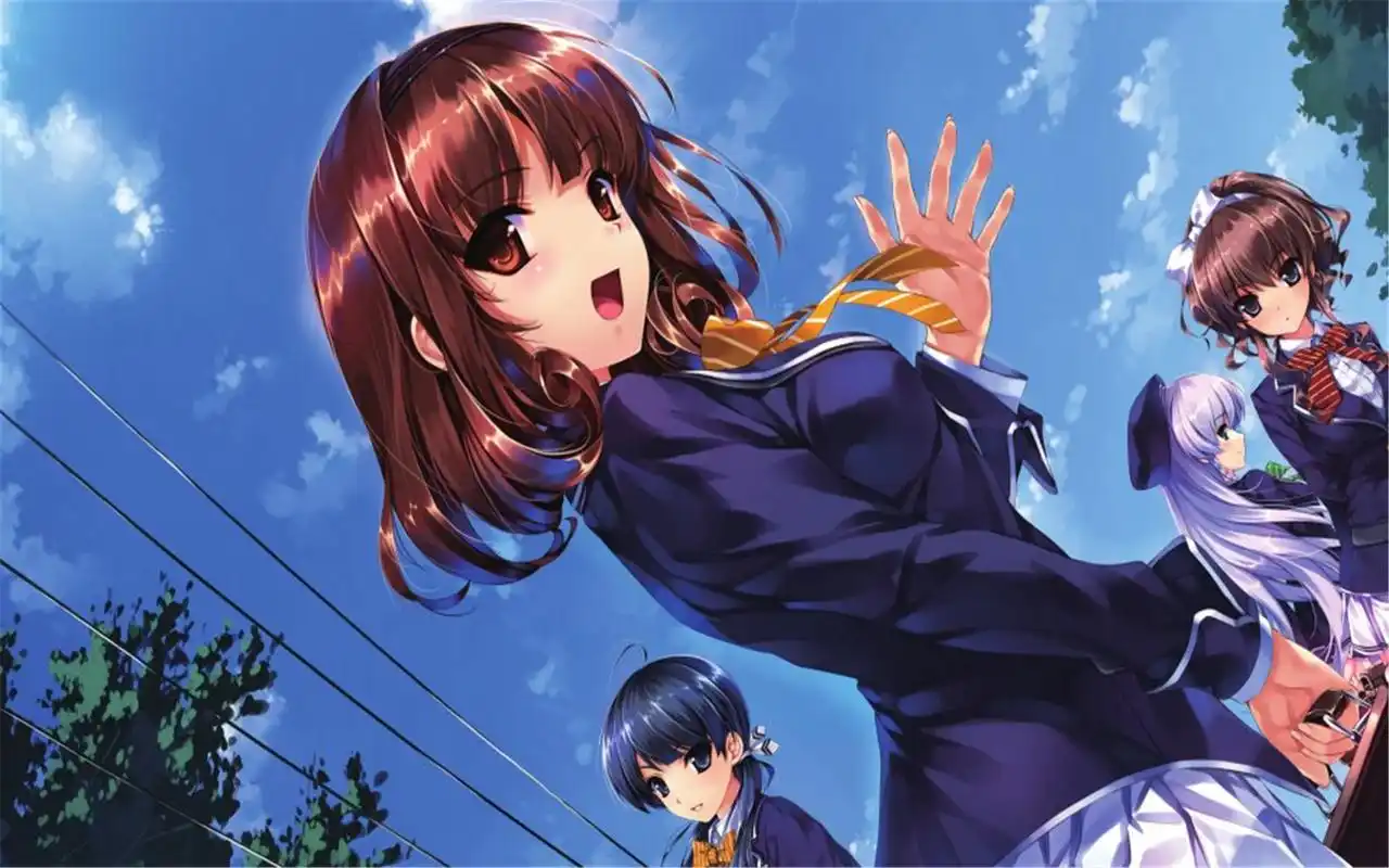 《寻找遗失的未来》动漫美少女精选壁纸高清下载 (2/ 8) 2016-11-15