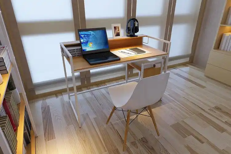 原创作品: 家具3d效果图-书架,书桌,电脑桌,沙发