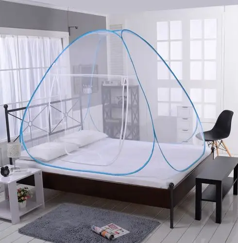 户外免安装折叠蒙古包蚊帐1.5m床1.8m米双人家用单人1.2m学生宿舍