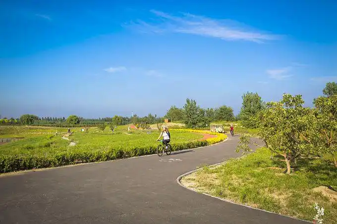 原创京南固安有一座自行车主题公园,因永定河得名,深受北京人喜爱