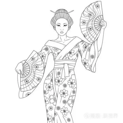 美丽的艺伎与粉丝