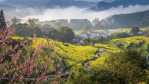 自然风光美丽乡村醉美画卷