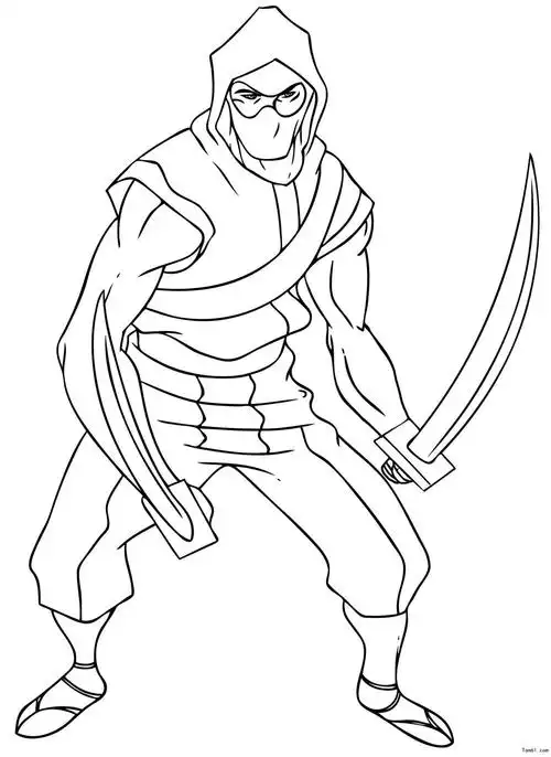 拿剑的人-简笔画图片-儿童资源网手机版