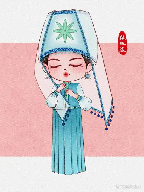q版民族娃娃
