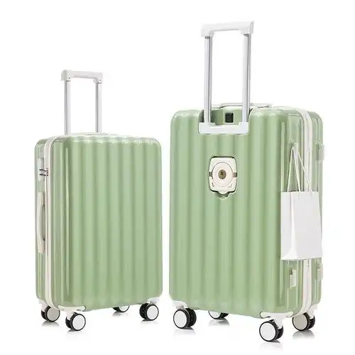 多功能带杯架行李箱20寸可充电拉杆箱 - 箱包皮具//券