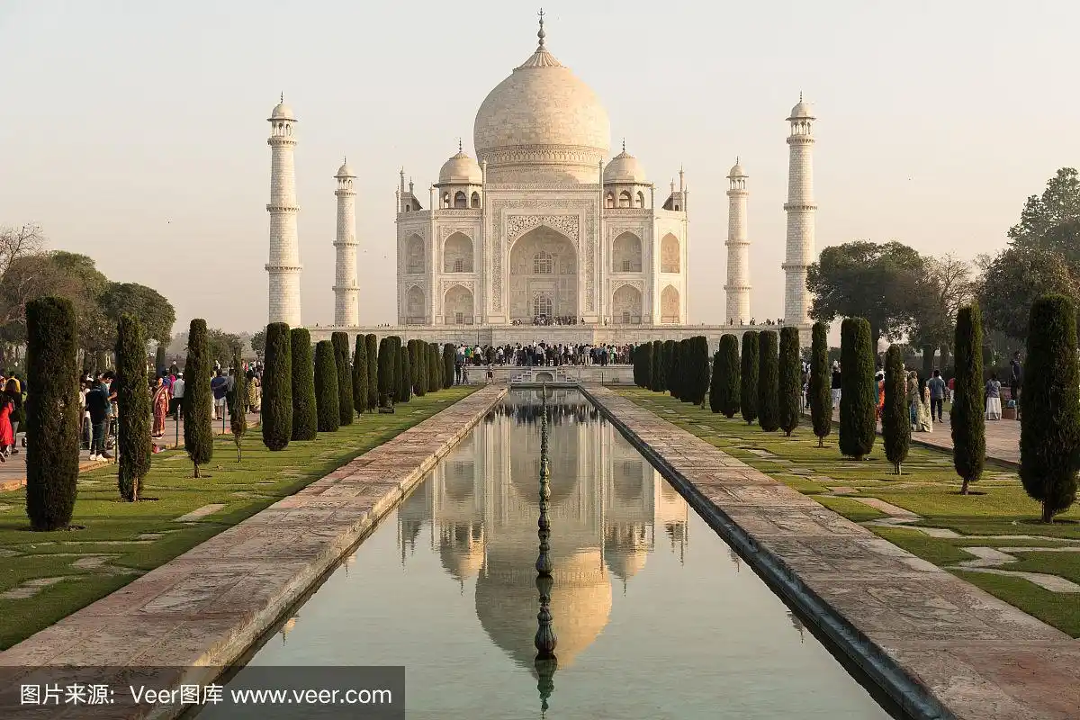 泰姬陵,国际著名景点,对称,世界遗产,著名景点