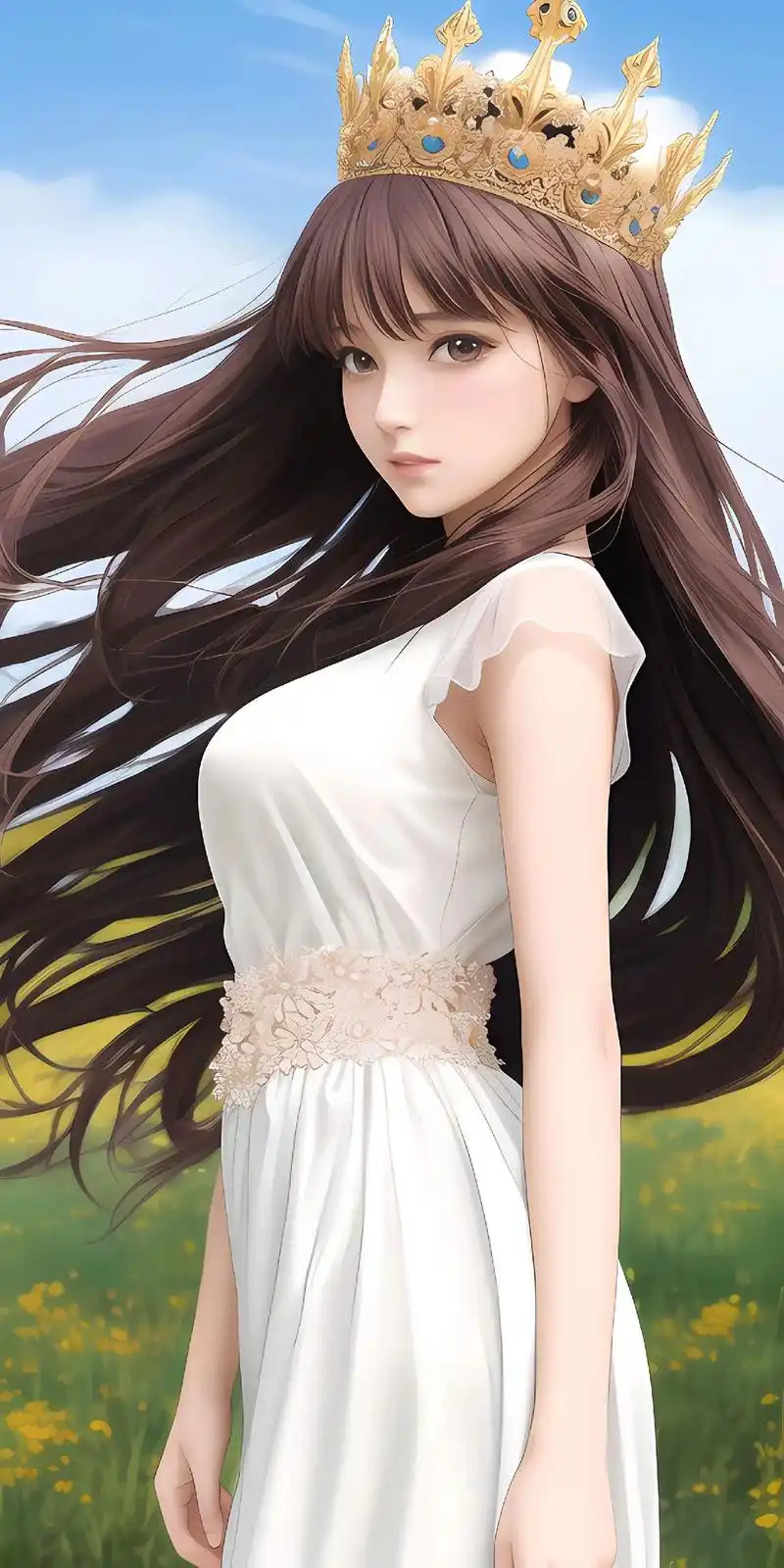 二次元 3d漂亮的公主#这谁顶 - 抖音