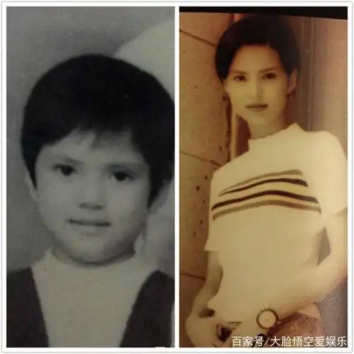 香港女星齐怀旧,张柏芝晒青春,李若彤晒童年,都是从小美到大