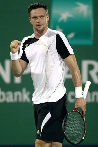 图文上海大师赛18决赛精彩图片瑞典人握拳鼓劲