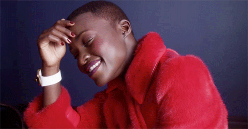 美女非洲人红色gif动图_动态图_表情包下载_soogif