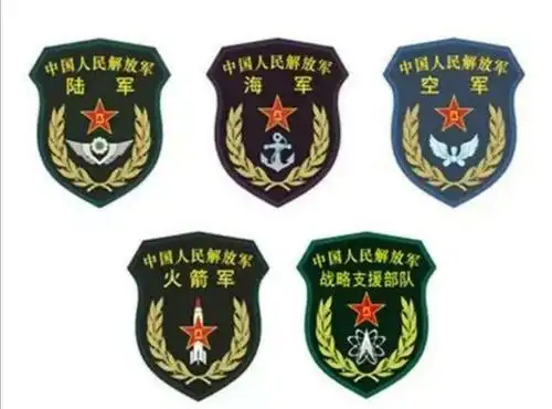 五大军种各军种臂章