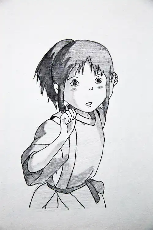 《千与千寻》手绘|动漫|动画片|蜂小太郎 - 临摹作品 - 站酷 (zcool)