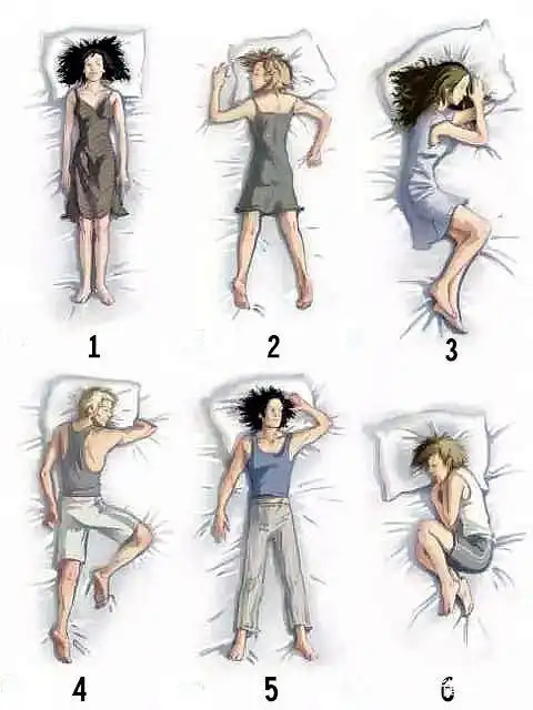 用你睡觉的姿势,测你未来结婚的年龄,试试准不准