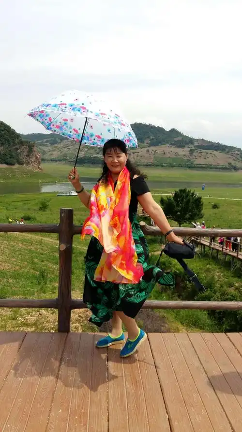 2018年全年旅游照片,纱巾飘起来