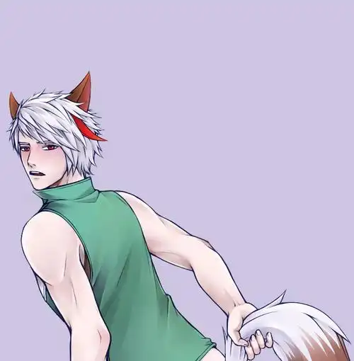 百里守约摸着自己的尾巴