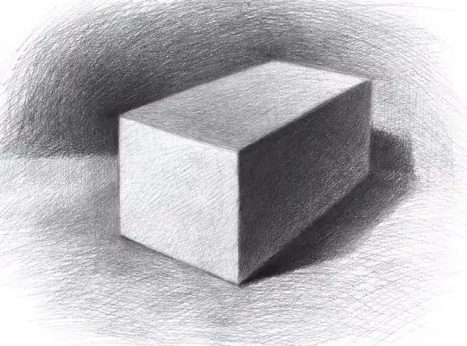 画好素描长方体,掌握的不仅仅只有黑白灰 | 玩艺课堂
