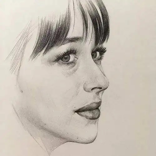 这级别的素描肖像真是百看不厌啊