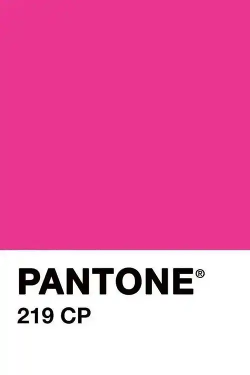 2007年,美泰为芭比申请了潘通色卡——芭比粉pantone219c.