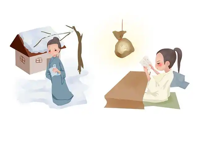 21世纪学生英文报·初二版 第722期 正文 qiantu 国学故事:囊萤映雪.