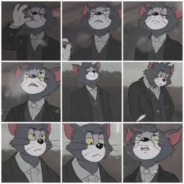 汤姆西装抽烟头像高清图 高清头像图片大全 -【爱个性】