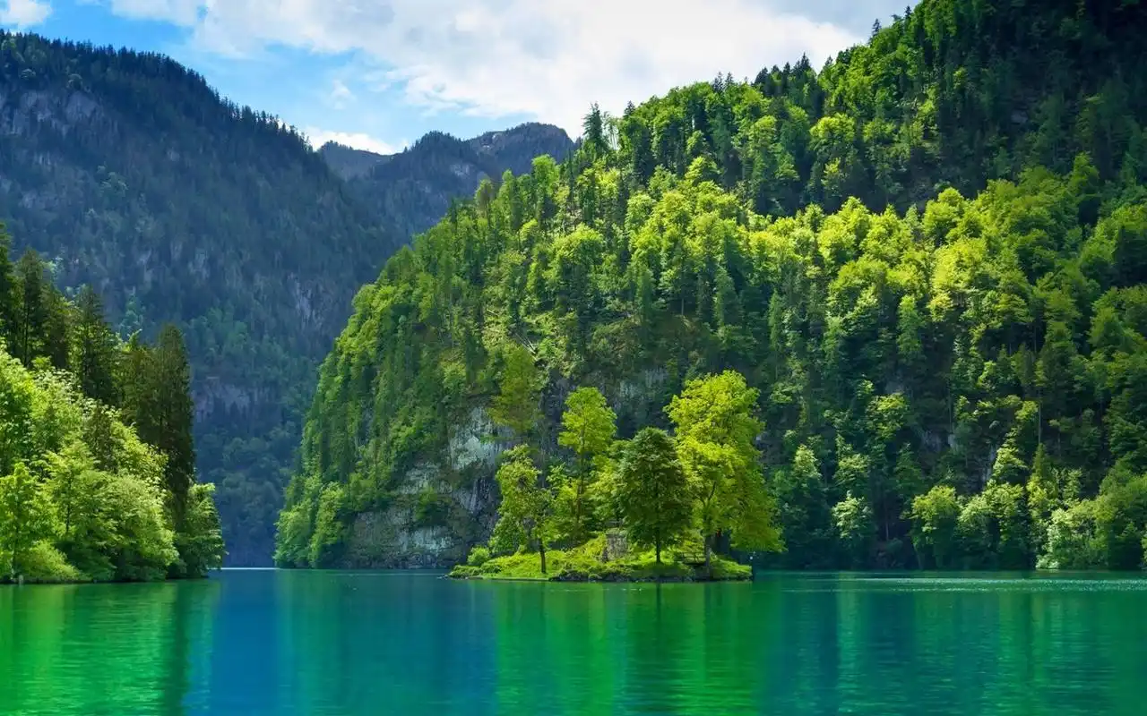 清新绿色大自然风景图片桌面壁纸第二辑-风景壁纸-手机壁纸下载-美桌