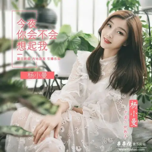 【新歌速递】杨小曼《今夜你会不会想起我》[320k/mp3/伴奏/bd]