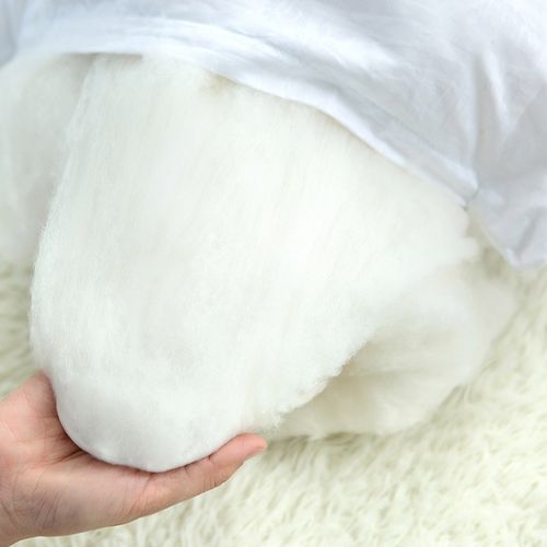 100%纯山山羊绒驼绒羊羔绒绵羊绒填充芯羊羊毛羊毛被