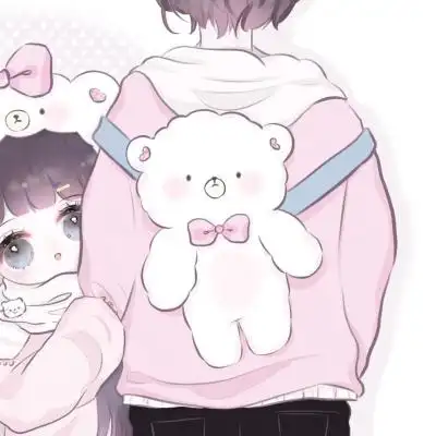 情侣头像动漫超甜卡通高清动漫情侣头像可爱超甜恩爱