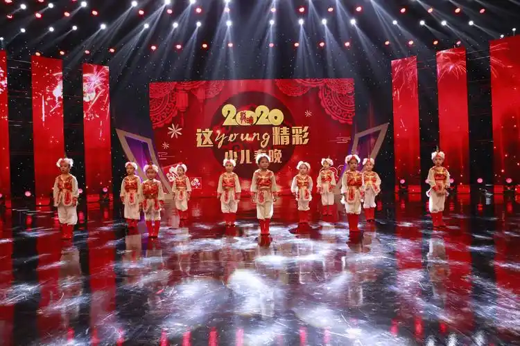 妞妞宝贝参加天津少儿春晚节目录制