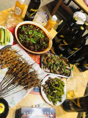 沂水人自己的主题烧烤吧