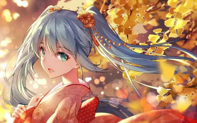 画师bison仓鼠p站古风初音