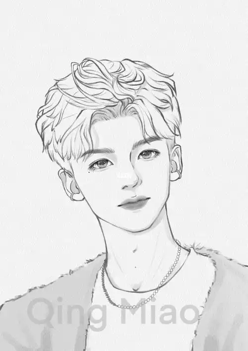 灵感  #寻找小红书绘画大神  #画画  #显白的发色  #怀柔王子白敬亭