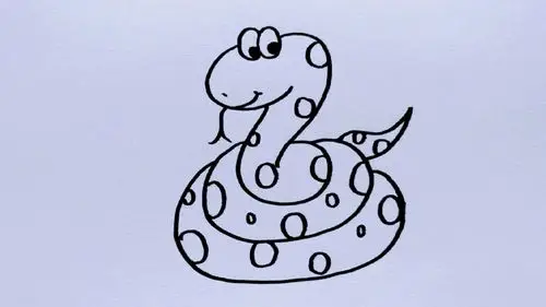 轻松用简笔画神奇动物来瞧瞧吧5个视频