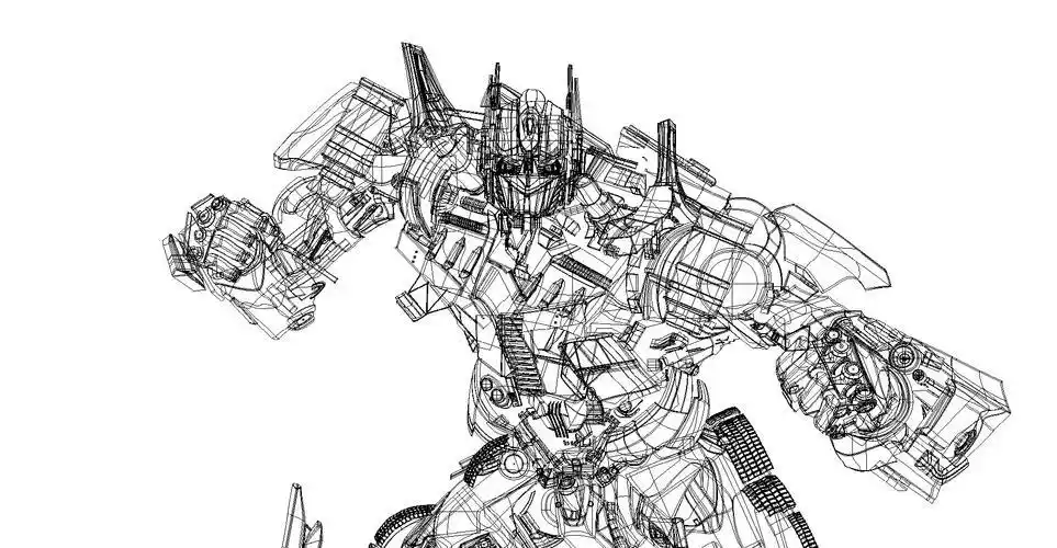 擎天柱的简笔画 擎天柱的简笔画怎么画