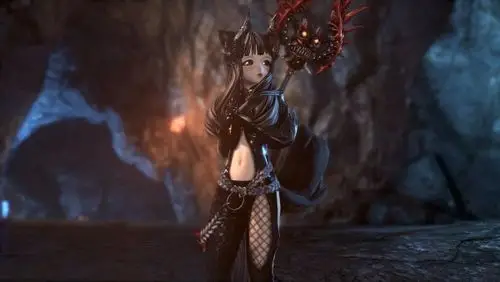 《剑灵》幽兰时装诱惑展示 灵族女外观截图