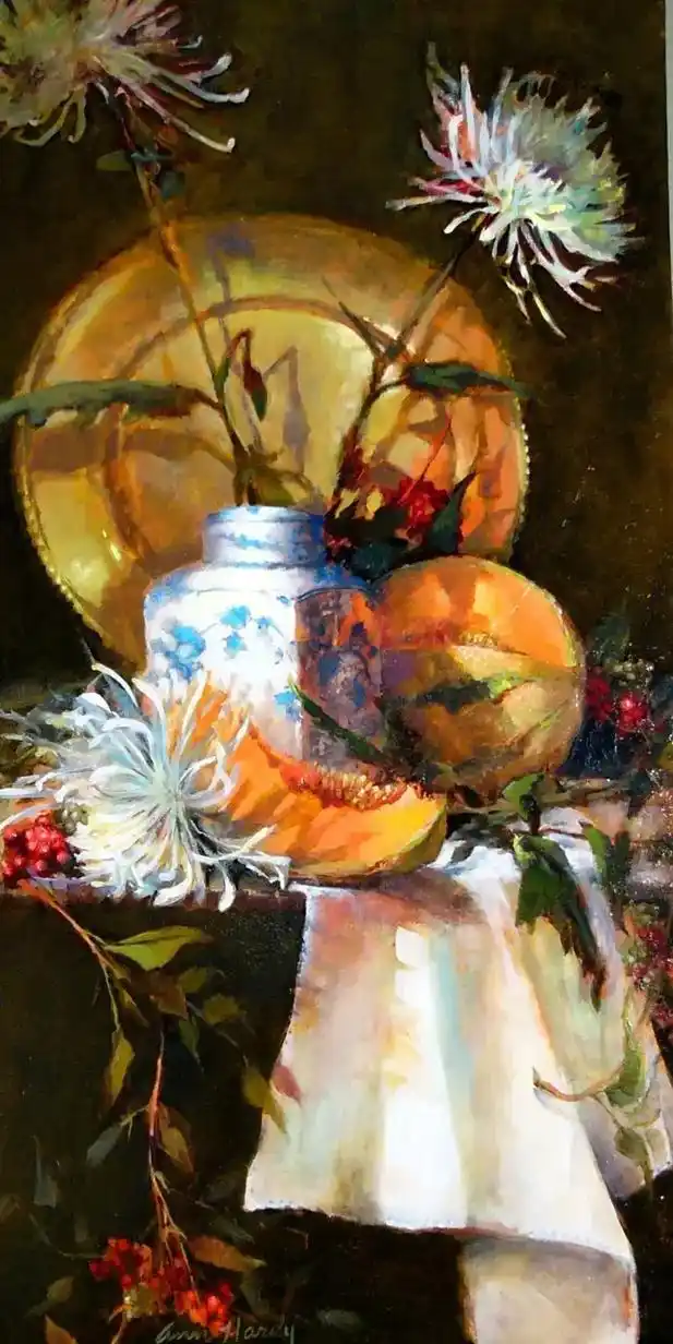 在艺术的世界里,花卉常常被画家以各种方式呈 - 抖音