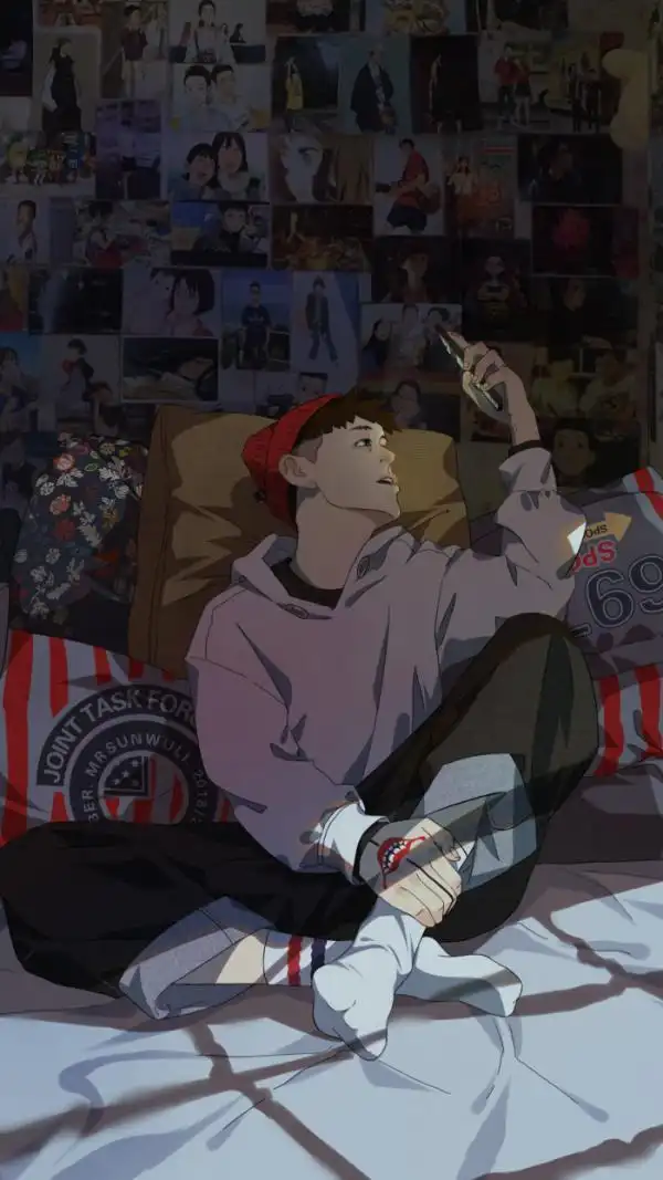 帅气冷酷的动漫男生图片极度嚣张