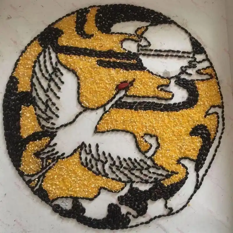 五谷杂粮画(五)    五谷画分享第五波