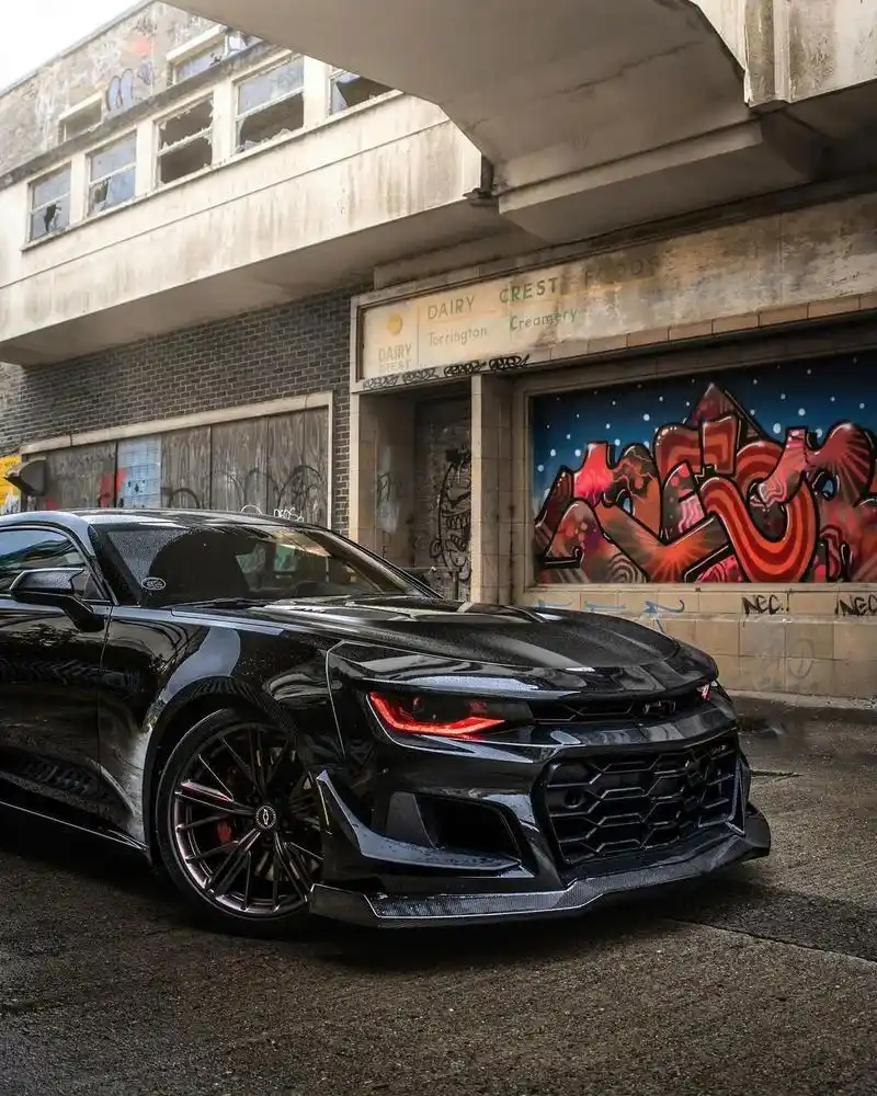 科迈罗改装潜力真的挺大#图文伙伴计划 #科迈罗#黑武士#肌肉 - 抖音