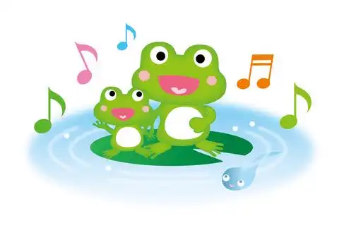 青蛙父母和蝌蚪