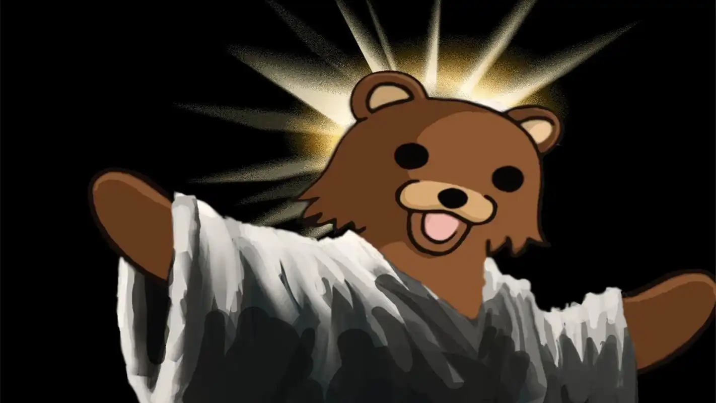 恶搞耶稣创意高清桌面壁纸