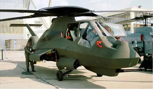 造型科幻的"科曼奇"隐身直升机