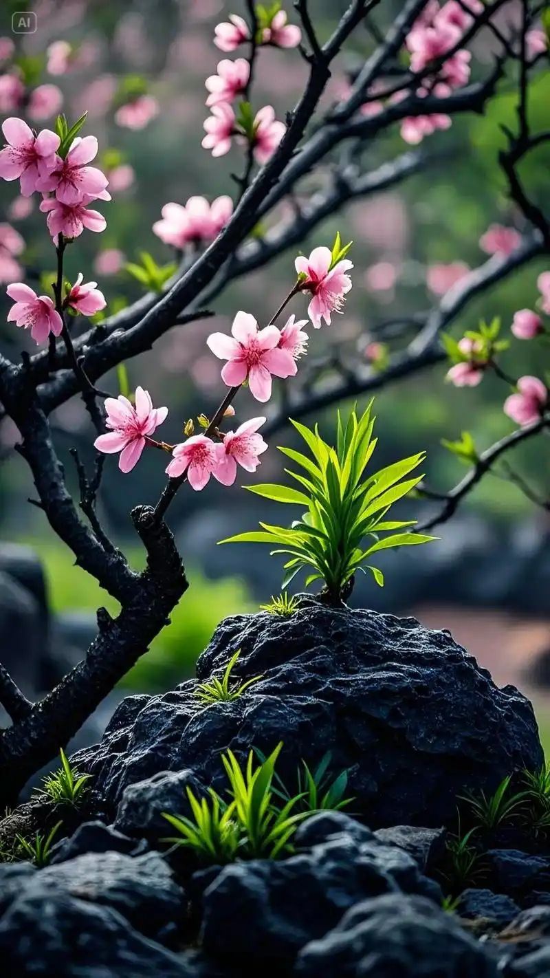 让我们的爱情如桃花一样盛开#好看的花一定要分享给你 ##治愈