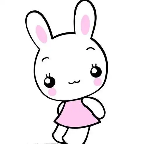 怎么画小兔子图片欣赏