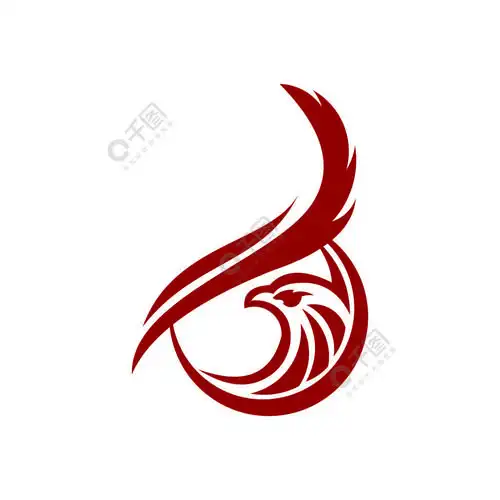 凤凰标志模板