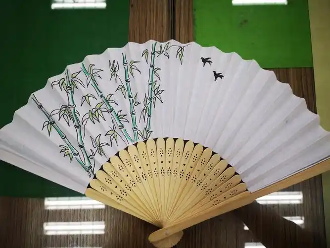 扇子绘画 - 美篇