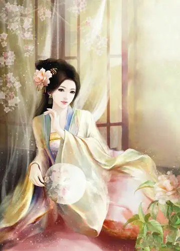 古风美女 女性 古装 插画 唯美 美女 美人 古风人物 古风女子 倾国